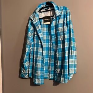 Brand New Eddie Bauer Adventure ll Shirt Button Down 💙